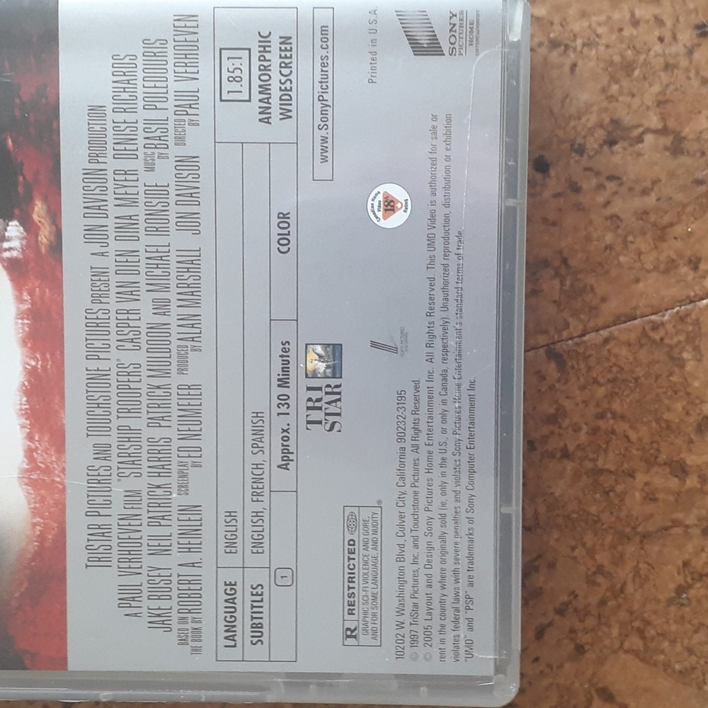 Sony PSP Movie "Starship Troopers". - Picture 4 of 4